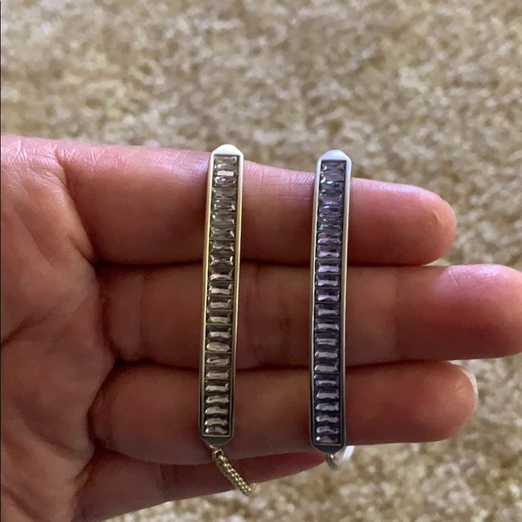 Kendra Scott Jack Slider Bracelet in silver or rose gold - Picture 8 of 8